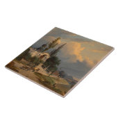 De Johannes Nepomuk Kapel op de Schanzel Tegeltje (Zijkant)