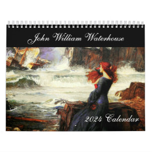De John William Waterhouse Fine Art Kalender