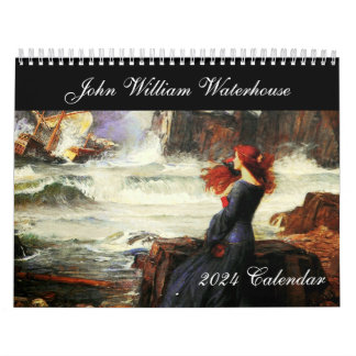 De John William Waterhouse Fine Art Kalender