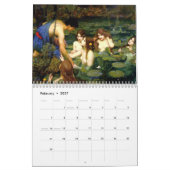 De John William Waterhouse Fine Art Kalender (Feb 2027)