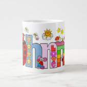 De Johnnie-mok Grote Koffiekop (Voorkant)