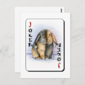 DE JOKER BRIEFKAART (Voorkant / Achterkant)