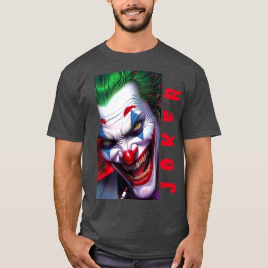 De Joker - Chaos en gelach T-shirt (Voorkant)