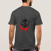 De Joker - Chaos en gelach T-shirt (Achterkant)