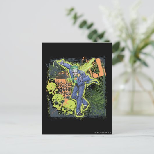 De Joker Collage Briefkaart (Staand voorkant)