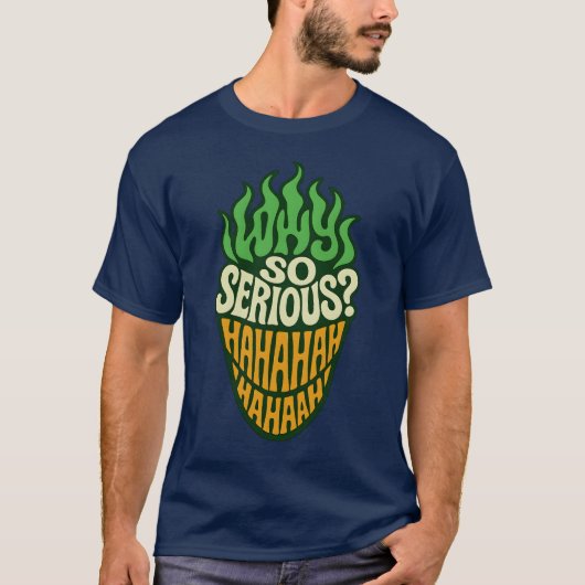 De Joker grappige halloween T-shirt (Voorkant)