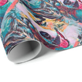 De joker is Wild Cadeaupapier (Rol Hoek)