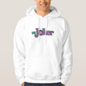 De Joker-Logo Hoodie (Voorkant)