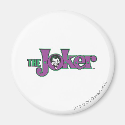De Joker-Logo Magneet (Voorkant)