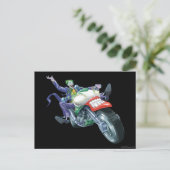 De joker op Cyclus Briefkaart (Staand voorkant)