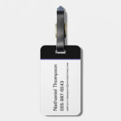 De Joker Scrapbook Foto Bagagelabel (Achterkant verticaal)