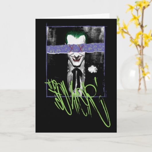 De Joker Scrapbook Foto Kaart (Gele Bloem)