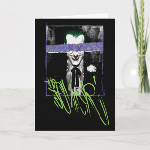 De Joker Scrapbook Foto Kaart