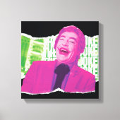 De Joker Scrapbook Lach Canvas Afdruk (Voorkant)