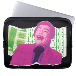 De Joker Scrapbook Lach Laptop Sleeve