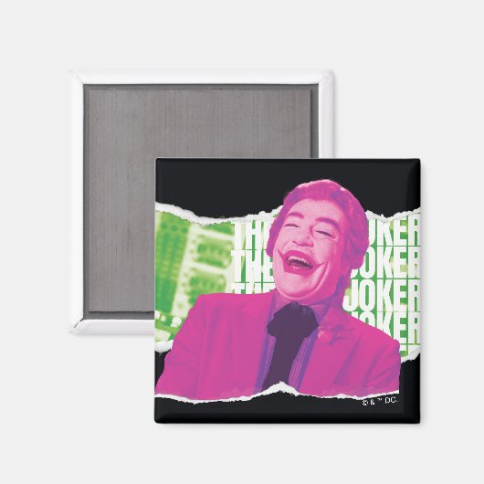 De Joker Scrapbook Lach Magneet (Voorkant / Achterkant)