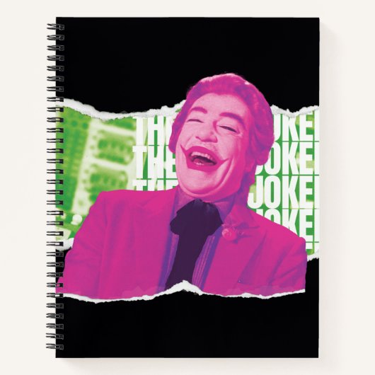 De Joker Scrapbook Lach Notitieboek (Voorkant)