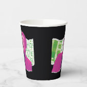 De Joker Scrapbook Lach Papieren Bekers (Links)