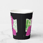 De Joker Scrapbook Lach Papieren Bekers (Rechts)