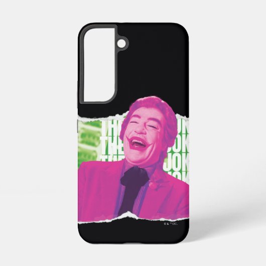 De Joker Scrapbook Lach Samsung Galaxy Hoesje (Achterkant)