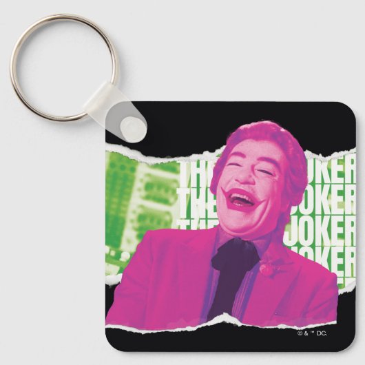 De Joker Scrapbook Lach Sleutelhanger (Voorkant)