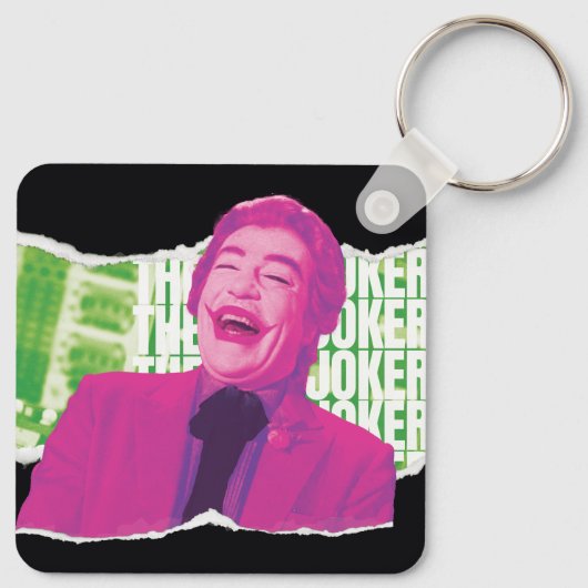 De Joker Scrapbook Lach Sleutelhanger (Achterkant)
