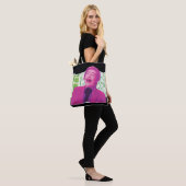 De Joker Scrapbook Lach Tote Bag (Op model)
