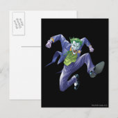 De joker springt briefkaart (Voorkant / Achterkant)