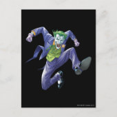 De joker springt briefkaart (Voorkant)