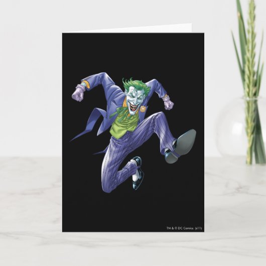 De joker springt kaart (Voorkant)