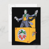 De joker uit de doos briefkaart (Voorkant / Achterkant)