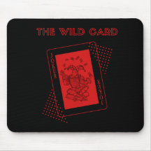 De joker van de wildcard rood