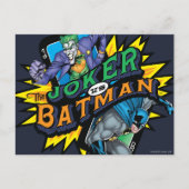 De Joker Vs Batman Briefkaart (Voorkant)