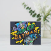 De Joker Vs Batman Briefkaart (Staand voorkant)