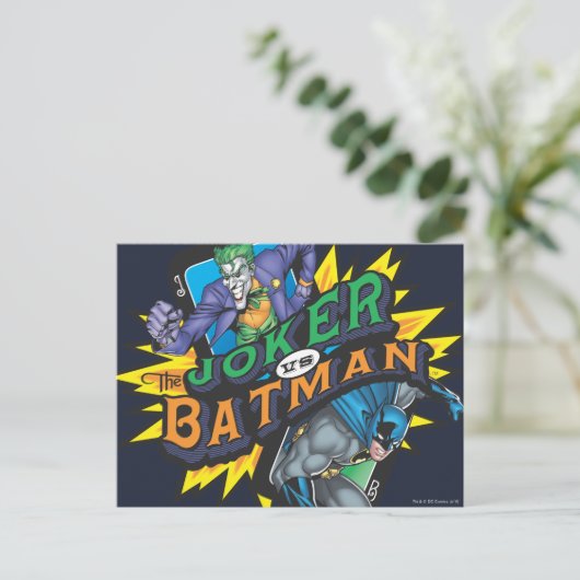 De Joker Vs Batman Briefkaart (Staand voorkant)
