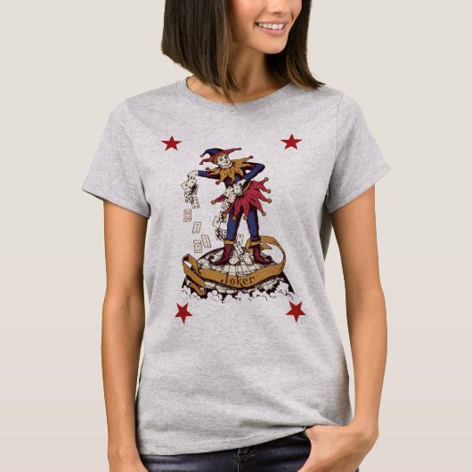 De Joker Women's T-Shirt. T-shirt (Voorkant)