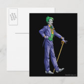 De joker ziet er goed uit briefkaart (Voorkant / Achterkant)