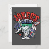De joker's Wild Briefkaart (Voorkant / Achterkant)