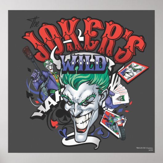 De joker's Wild Poster (Voorkant)