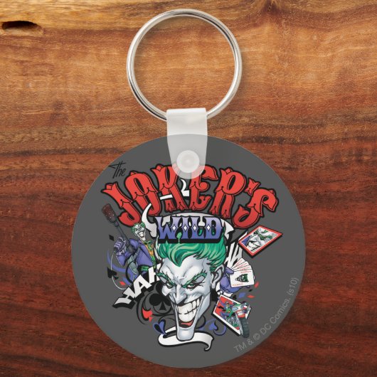 De joker's Wild Sleutelhanger (Voorkant)