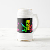 De Jolly RastafarI Beer Stein Bierpul (Voorkant rechts)