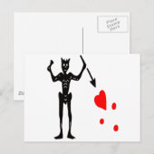 De Jolly Roger Briefkaart (Voorkant / Achterkant)