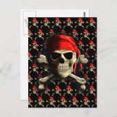 De Jolly Roger Briefkaart (Voorkant / Achterkant)