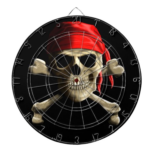 De Jolly Roger Dartbord (Voorkant)