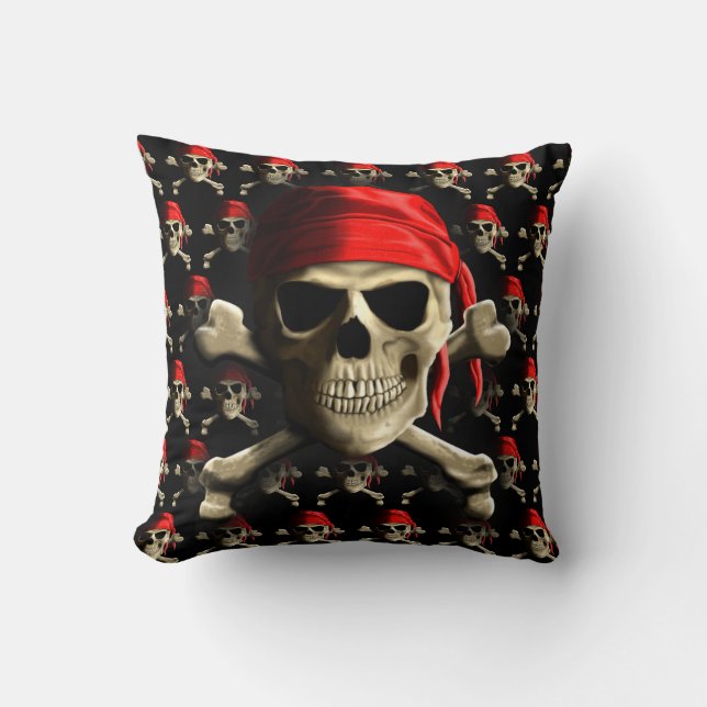De Jolly Roger Kussen (Voorkant)