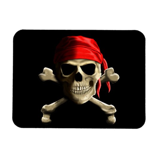 De Jolly Roger Magneet (Horizontaal)