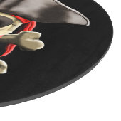 De Jolly Roger Pirate Skull Snijplank (Hoek)