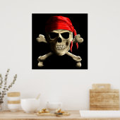De Jolly Roger Poster (Keuken)