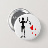 De Jolly Roger Ronde Button 5,7 Cm (Voorkant /achterkant)