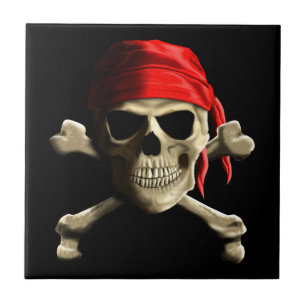 De Jolly Roger Tegeltje